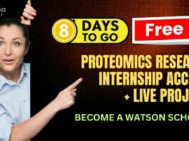 Get FREE Proteomics Internship