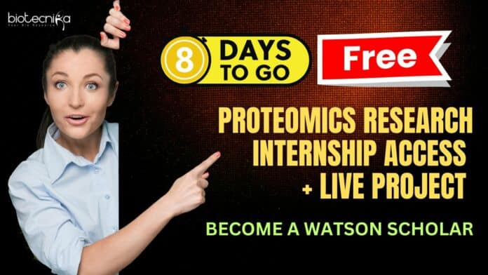Get FREE Proteomics Internship
