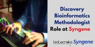 Discovery Bioinformatics Methodologist Role at Syngene