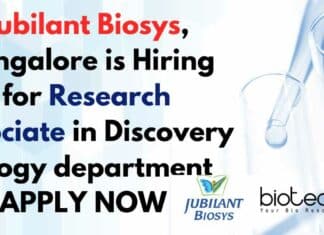 Jubilant Biosys MSc