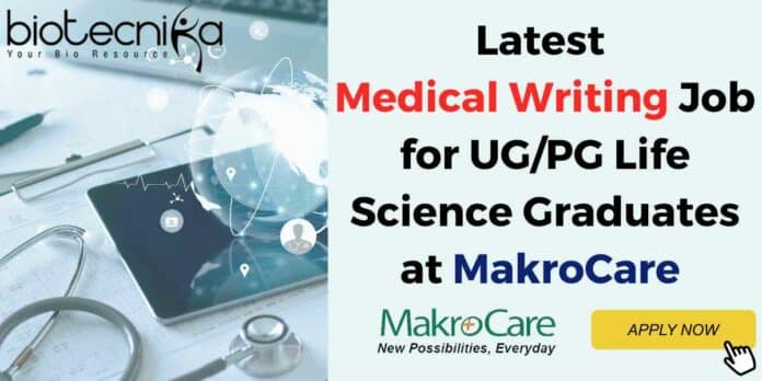 MakroCare Medical Writing Job