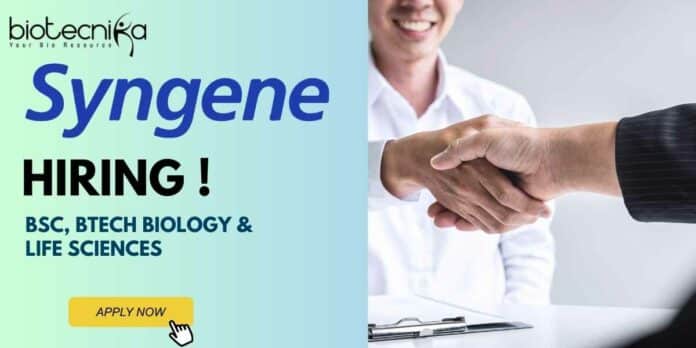 Syngene BSc