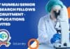 ICT Mumbai Senior Research Fellows Recruitment – Applications Invited ICT Mumbai Senior Research