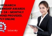 IITB Research Internship Awards 2023-24