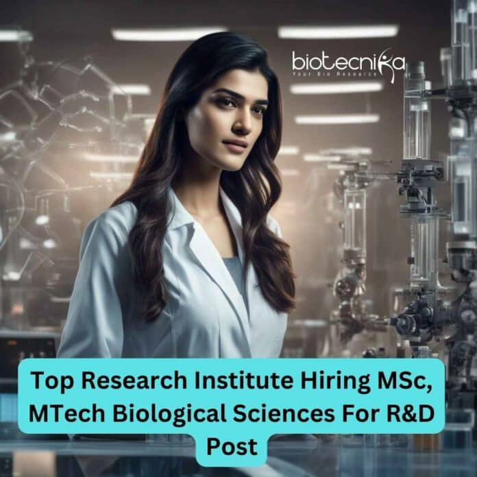 JNCASR R&D Assistant Opening