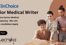 ClinChoice Medical Writer Opening – BSc Life Science Apply Online ClinChoice Medical Writer Opening - BSc Life Science Apply Online