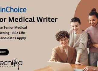 ClinChoice Medical Writer Opening - BSc Life Science Apply Online