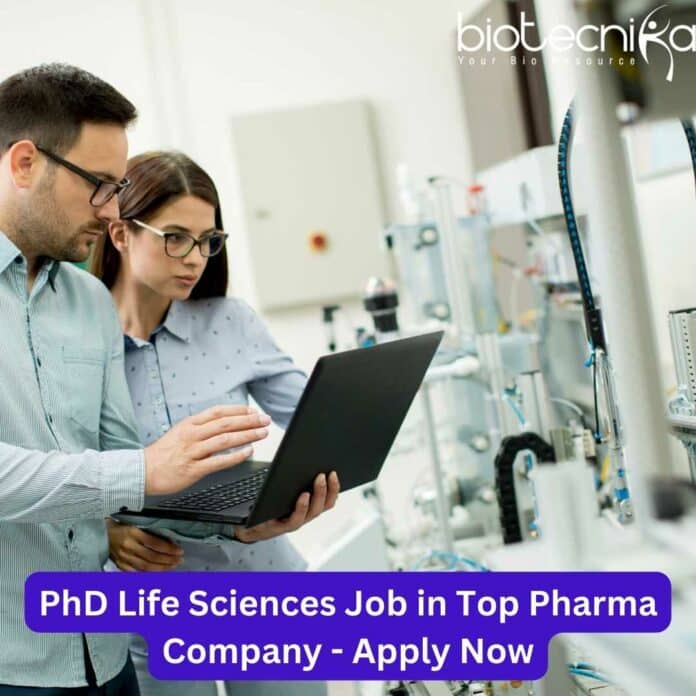 PhD Lifescience Healthcare Job New