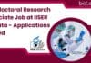 Postdoctoral Research Associate Job at IISER Kolkata – Applications Invited Postdoctoral Research Associate Job