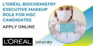 L’Oréal Biochemistry Executive Makeup