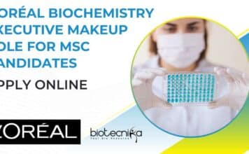 L’Oréal Biochemistry Executive Makeup