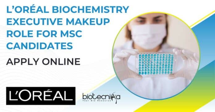L’Oréal Biochemistry Executive Makeup