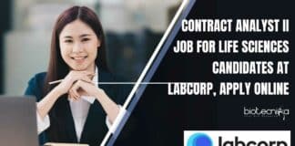 Labcorp Contract Analyst Job