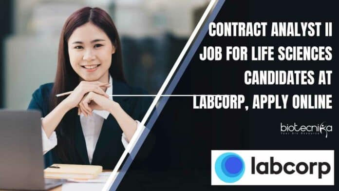 Labcorp Contract Analyst Job