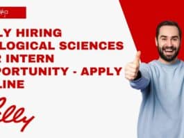 Lilly Hiring Biological Sciences