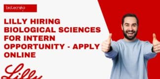 Lilly Hiring Biological Sciences