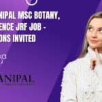 MAHE Manipal MSc Botany