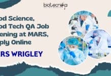 MARS Food Tech QA