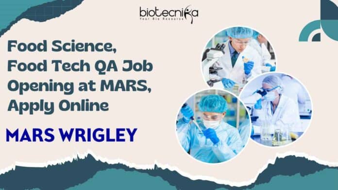 MARS Food Tech QA