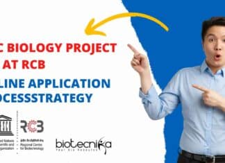 MSc Biology Project Job