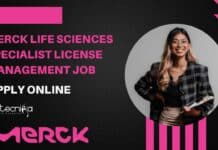 Merck Life Sciences Specialist License Management Job – Apply Online Merck Life Sciences Specialist