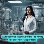 NIAB SRF Job Opening In Developing Potential Therapeutic Candidates Project – Apply Online NIAB SRF Post 2023
