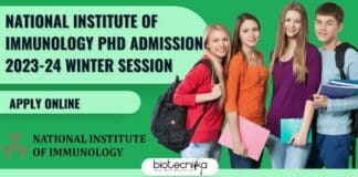 NII PhD 2023-24 Admissions