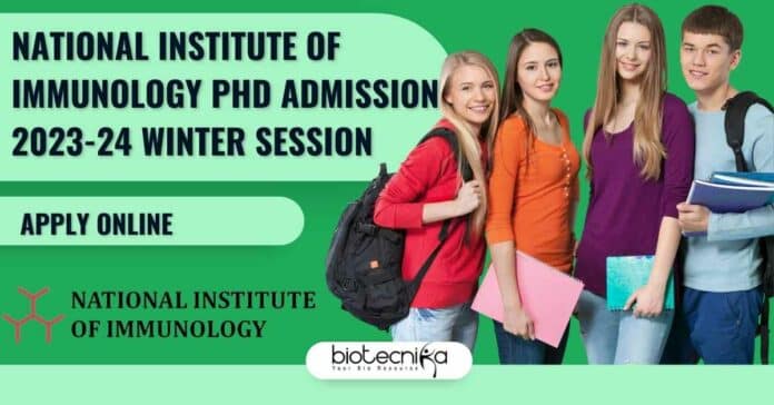 NII PhD 2023-24 Admissions