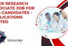 NIPER Research Associate Job For PhD Candidates – Applications Invited NIPER Research Associate Opening