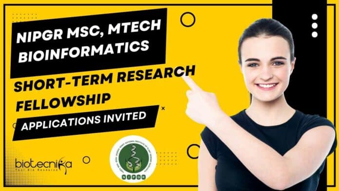 NIPGR MSc MTech Bioinformatics