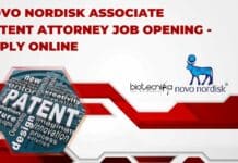 Novo Nordisk Associate Patent Attorney Job Opening – Apply Online Novo Nordisk Associate Patent