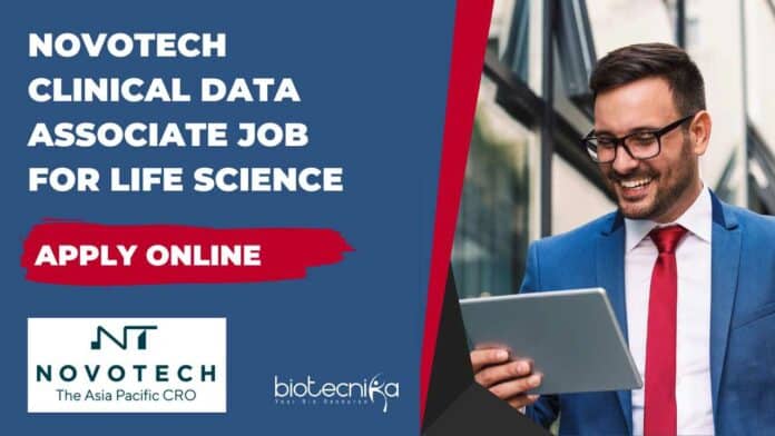 Novotech Clinical Data Associate