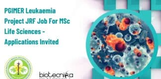PGIMER JRF Project Post