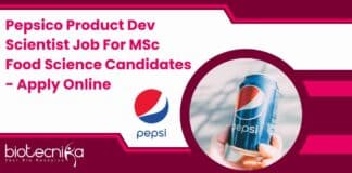 Pepsico Product Dev Scientist