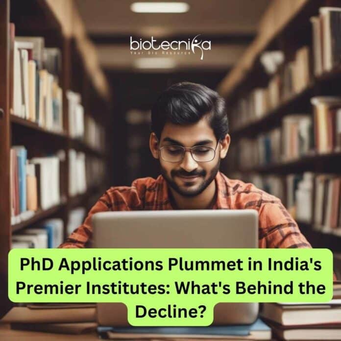 PhD Applications Plummet