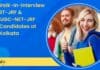PhD Walk-In-Interview For DBT-JRF & CSIR/UGC-NET-JRF 2023 Candidates at IISER Kolkata PhD Biological Sciences Walk-In-Interview