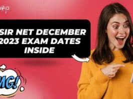 CSIR NET Dec Dates - CSIR NET Life Sciences Exam Dec 2023 new