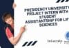 Presidency University Project Intern