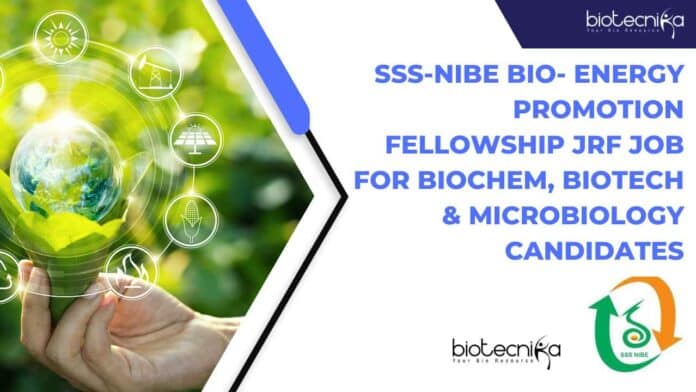 SSS-NIBE Bio- Energy Promotion Fellowship