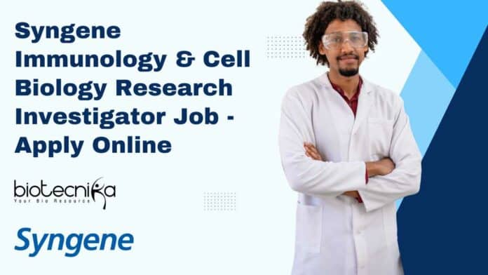 Syngene Immunology & Cell