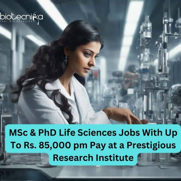THSTI Life Sciences Research Scientist