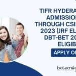 TIFR Hyderabad PhD Admission