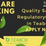 Quality Safety Regulatory – Lead at Teabox For Biology & Food Science Candidates, Apply Online Teabox Food Science Biology