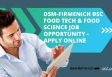 dsm-firmenich BSc Food Tech