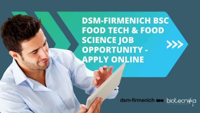 dsm-firmenich BSc Food Tech