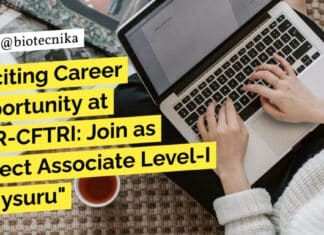 CFTRI Biotech Project Vacancy - MSc & BE Candidates Apply Online