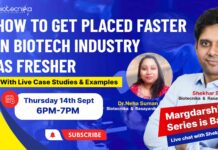 How to Get Placed Faster in Biotech Industry as a Fresher? Hear From Shekhar Sir!