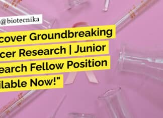 "Uncover Groundbreaking Cancer Research | Junior Research Fellow Position Available Now!"