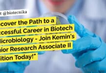 Uncover the Path to a Successful Career in Biotech & Microbiology – Join Kemin’s Senior Research Associate II Position Today! Kemin Research Jobs For Biotech & Microbiology - Apply Online