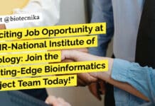 Exciting Job Opportunity at ICMR-National Institute of Virology: Join the Cutting-Edge Bioinformatics Project Team Today! ICMR-NIV Bioinformatics Project Job